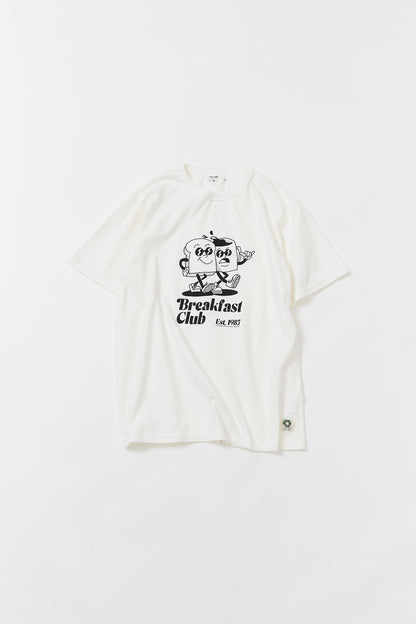 &quot;Breakfast Club&quot; リサイクルコットンTee