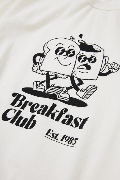 &quot;Breakfast Club&quot; リサイクルコットンTee