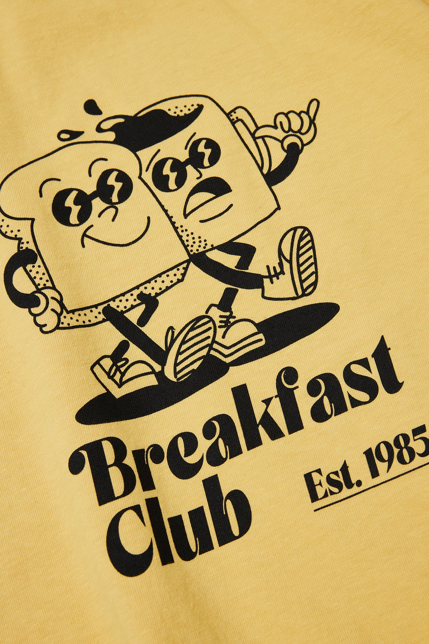 &quot;Breakfast Club&quot; リサイクルコットンTee