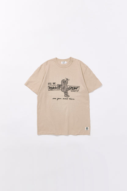 "PEANUTS CREAM vol.1" リサイクルコットンTee
