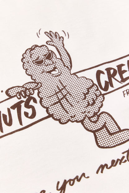 "PEANUTS CREAM vol.1" リサイクルコットンTee