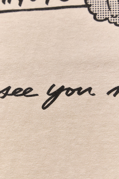 "PEANUTS CREAM vol.1" リサイクルコットンTee