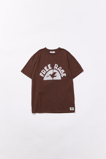 "BRUSH PEACE BIRD" リサイクルコットンTee／ALL WE NEED IS PEACE