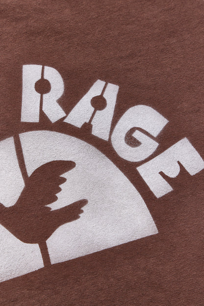 "BRUSH PEACE BIRD" リサイクルコットンTee／ALL WE NEED IS PEACE