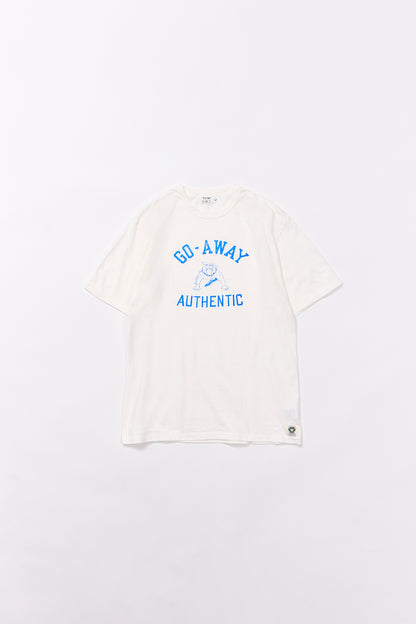 "GO AWAY" リサイクルコットンTee