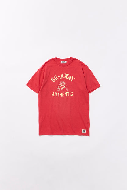 "GO AWAY" リサイクルコットンTee