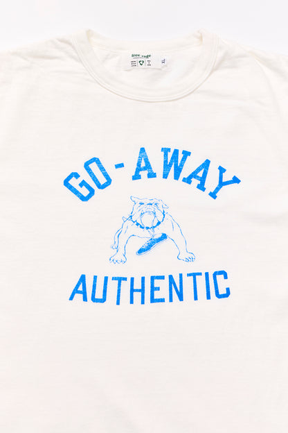 "GO AWAY" リサイクルコットンTee