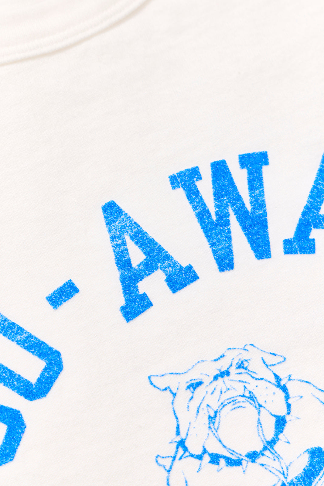 "GO AWAY" リサイクルコットンTee