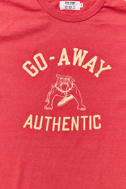 "GO AWAY" リサイクルコットンTee