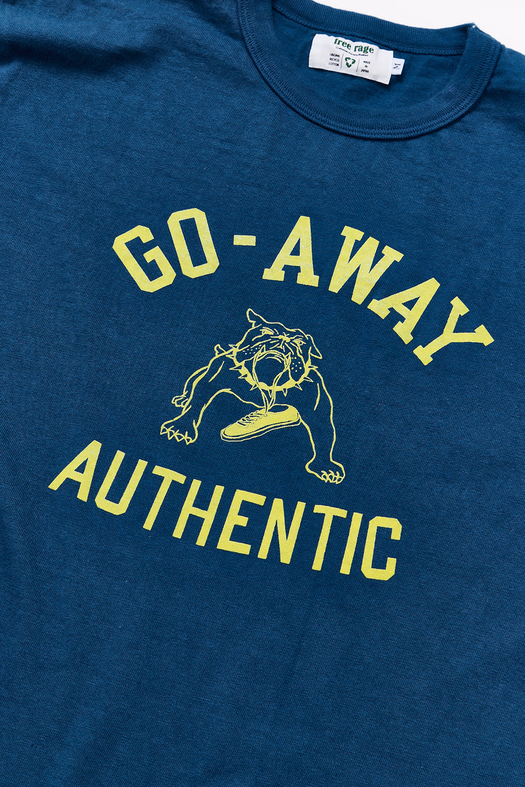 "GO AWAY" リサイクルコットンTee