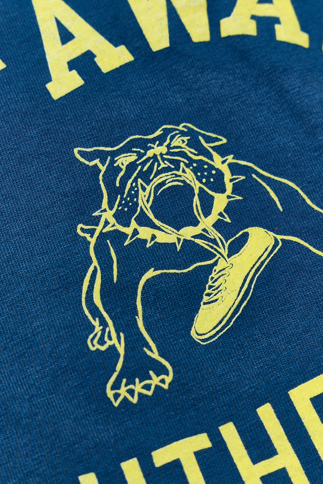 "GO AWAY" リサイクルコットンTee