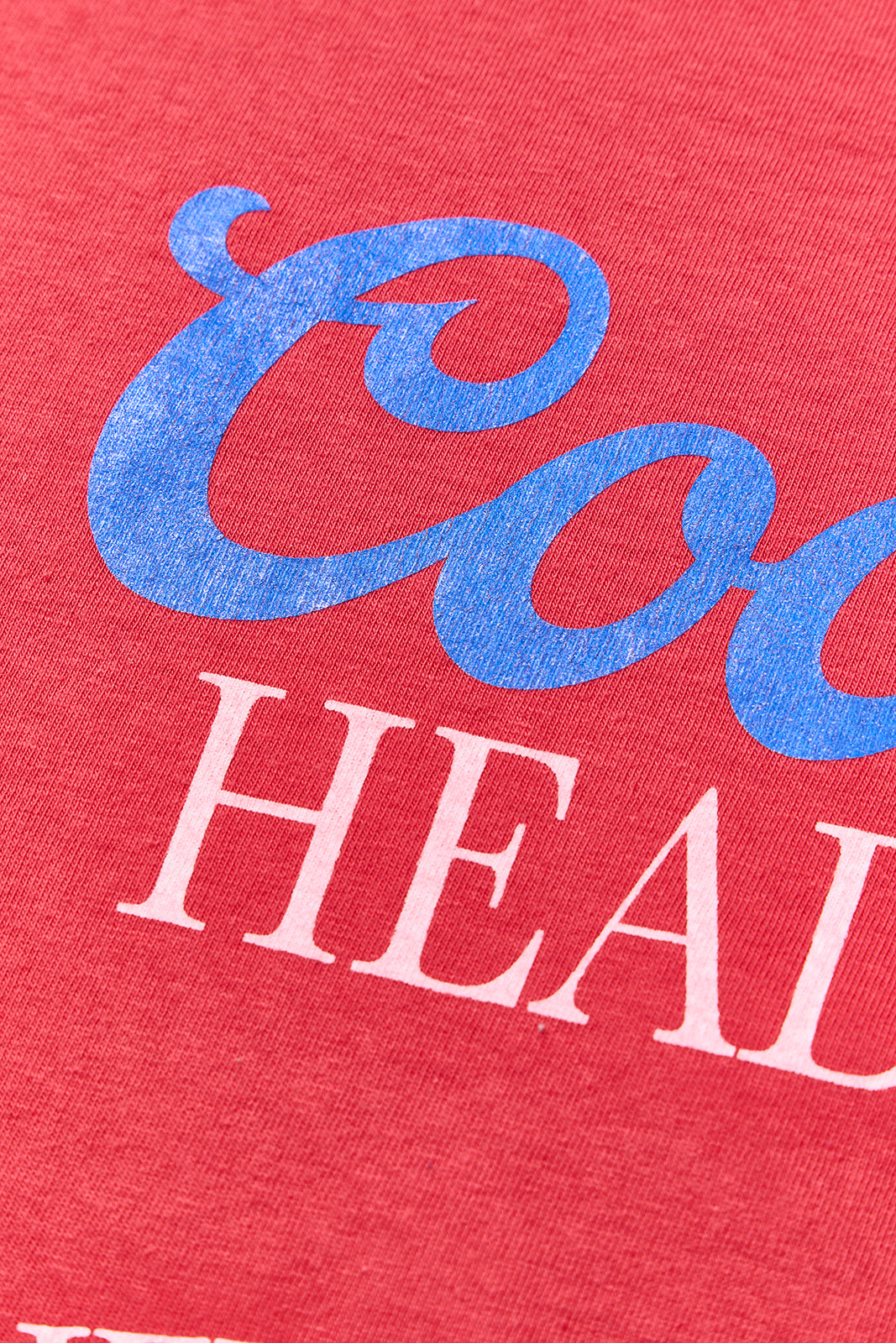 "Cool Head But Warm Heart" リサイクルコットンTee
