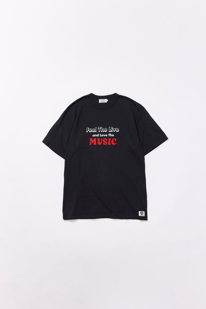 "MUSIC" リサイクルコットンTee