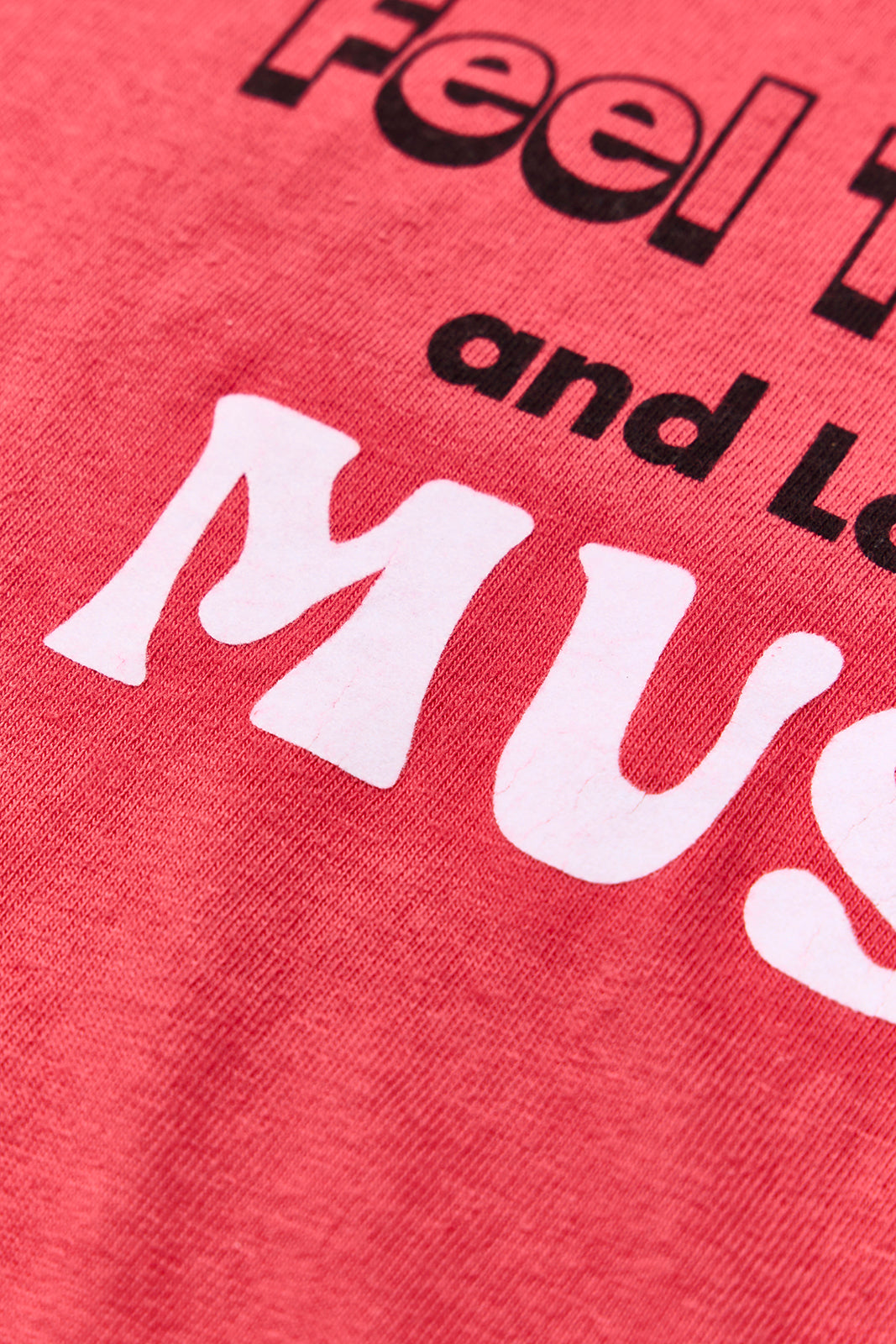 "MUSIC" リサイクルコットンTee