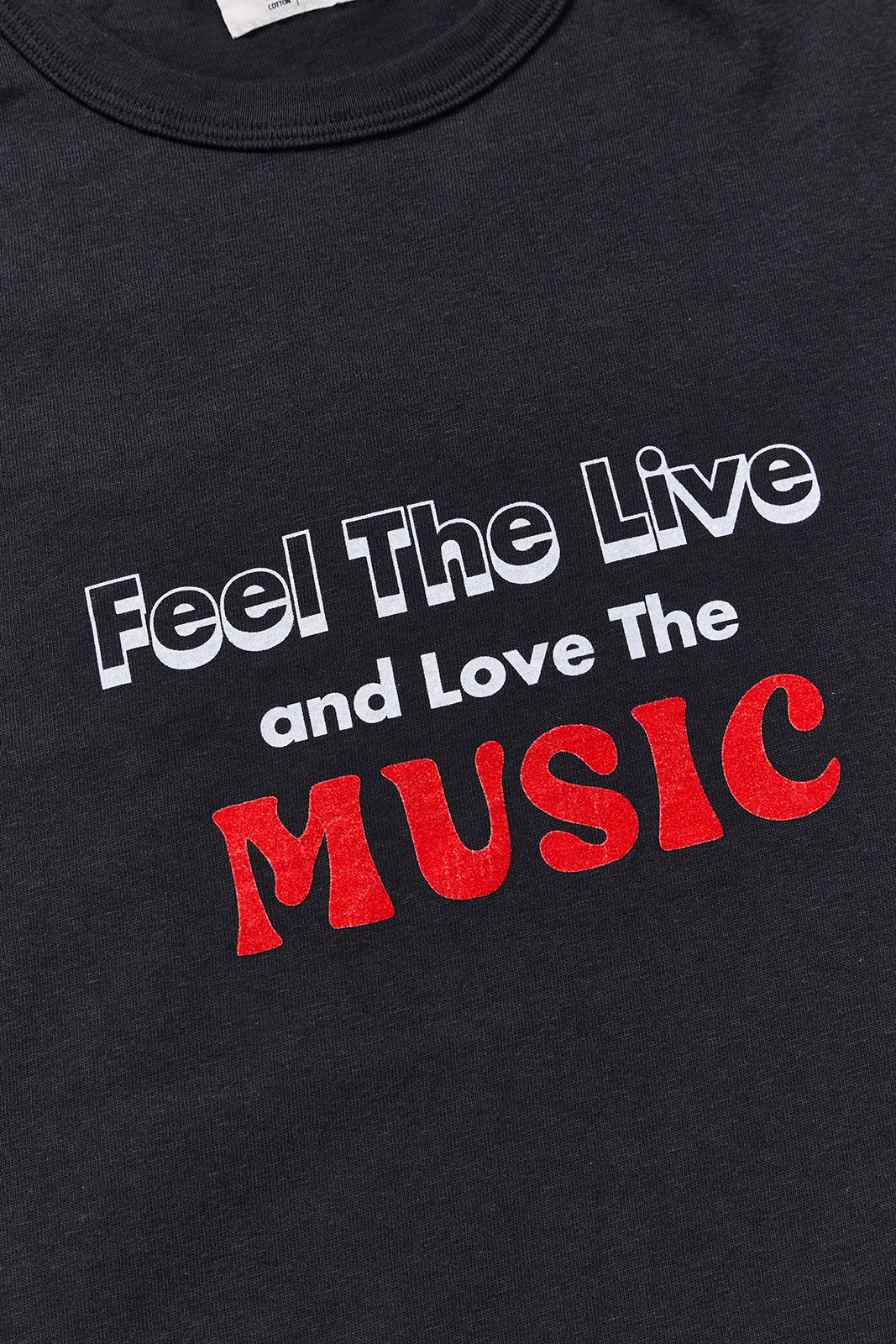 "MUSIC" リサイクルコットンTee