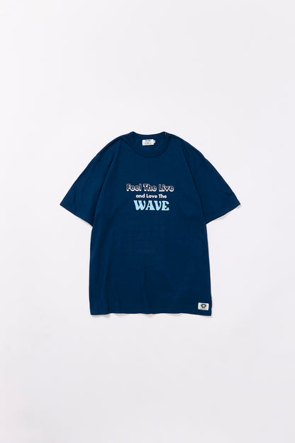 "WAVE" リサイクルコットンTee