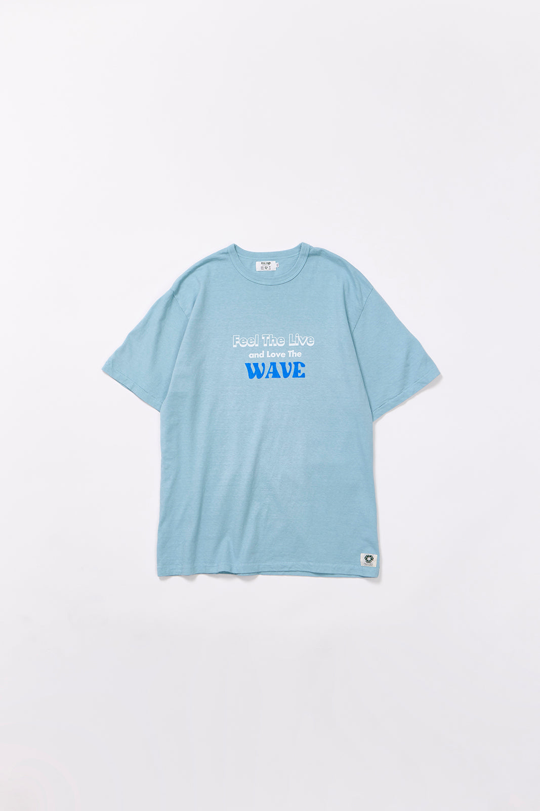 "WAVE" リサイクルコットンTee