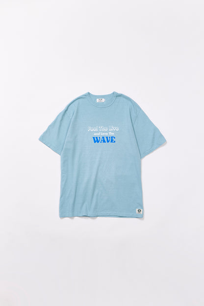 "WAVE" リサイクルコットンTee