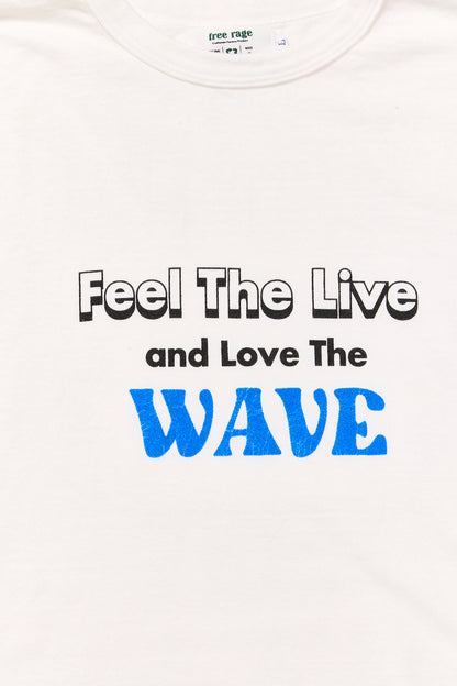 "WAVE" リサイクルコットンTee