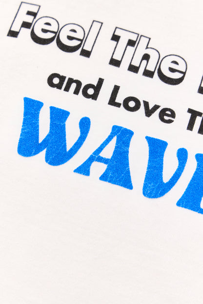 "WAVE" リサイクルコットンTee