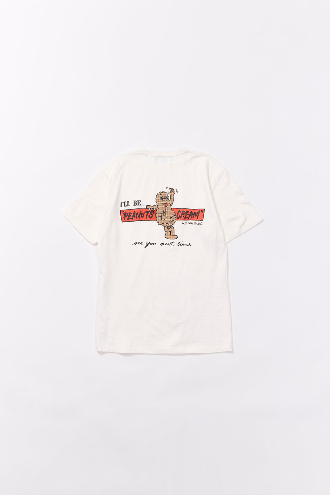 "PEANUTS CREAM vol.2" リサイクルコットンTee