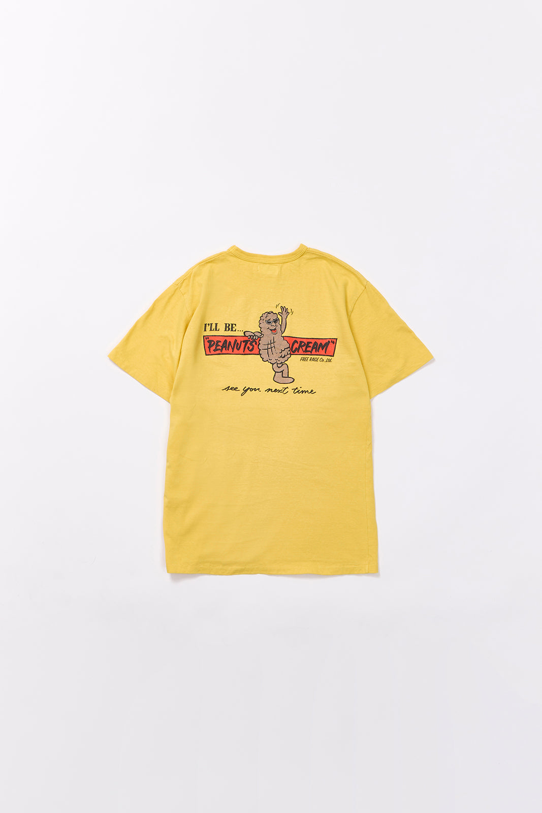 "PEANUTS CREAM vol.2" リサイクルコットンTee