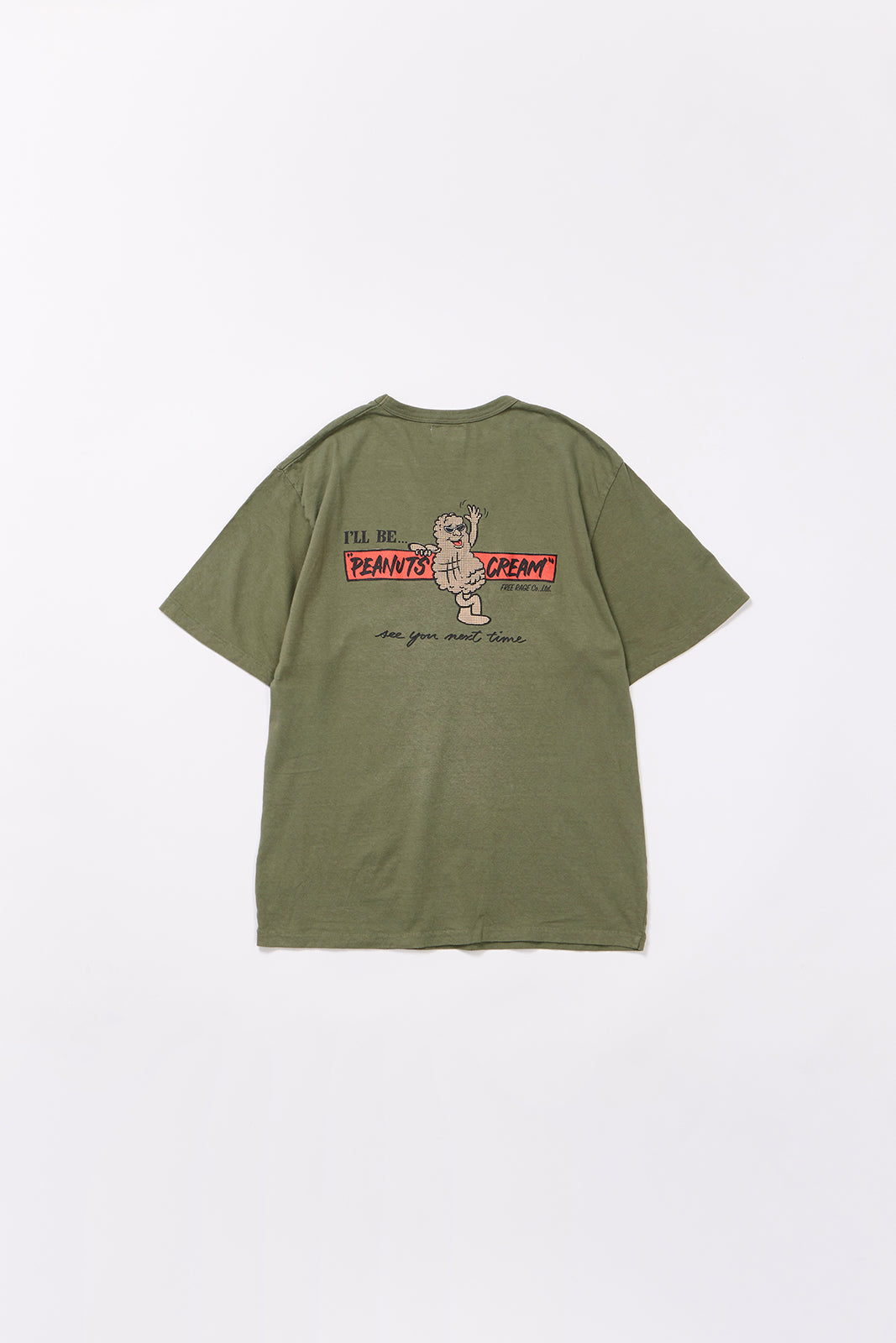 "PEANUTS CREAM vol.2" リサイクルコットンTee