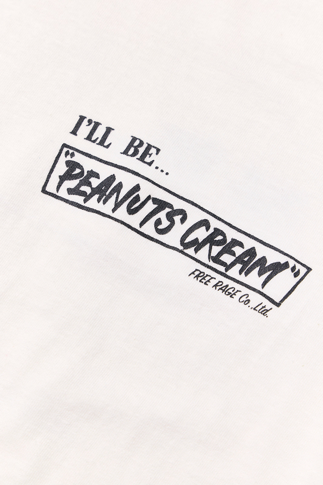 "PEANUTS CREAM vol.2" リサイクルコットンTee