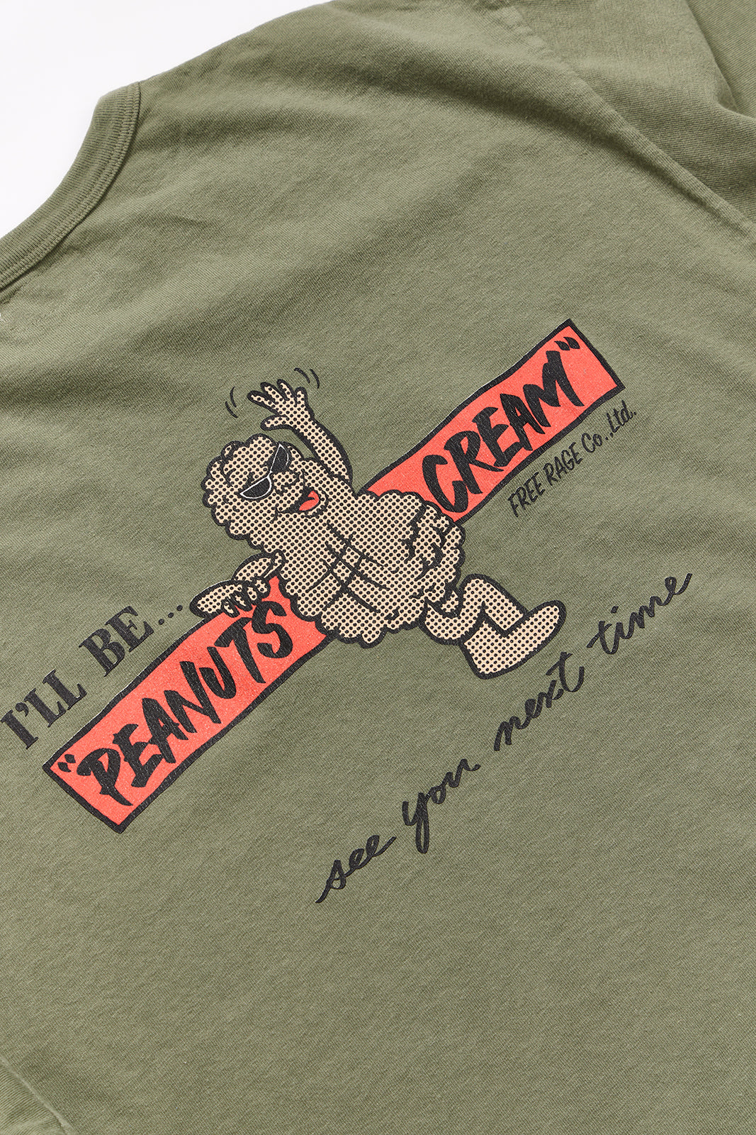 "PEANUTS CREAM vol.2" リサイクルコットンTee