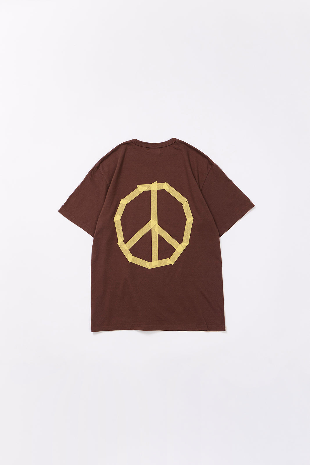 "TAPE PEACE SYMBOL" リサイクルコットンTee／ALL WE NEED IS PEACE