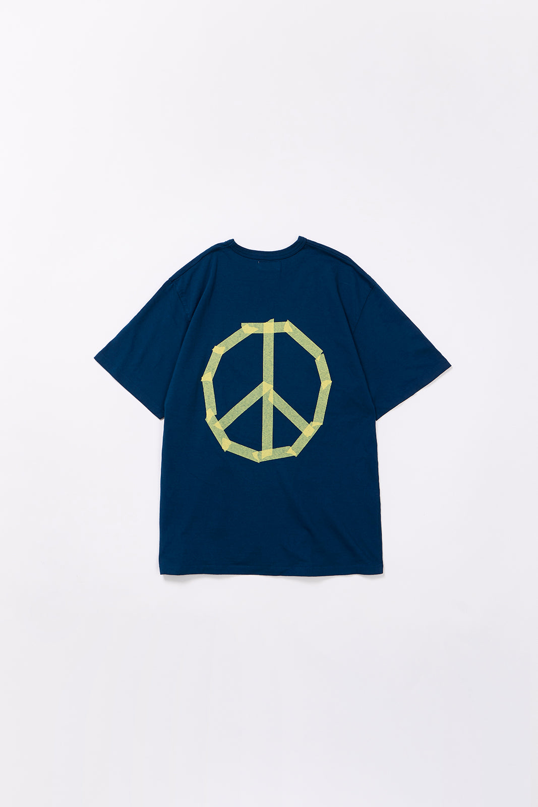 "TAPE PEACE SYMBOL" リサイクルコットンTee／ALL WE NEED IS PEACE