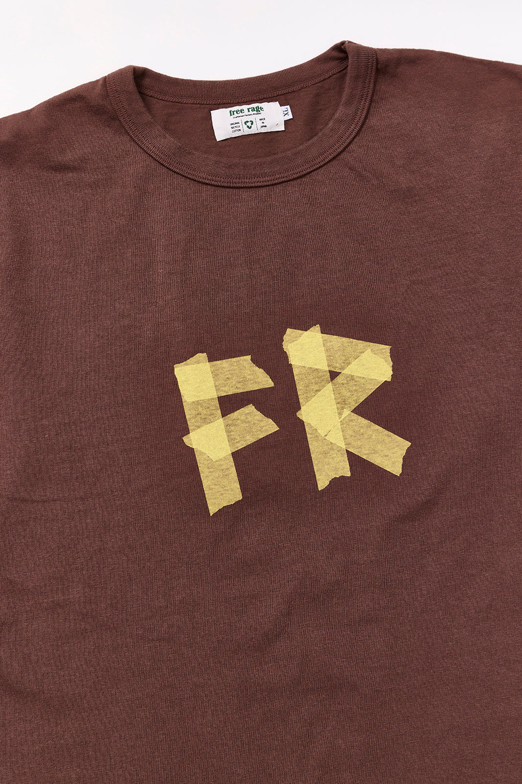 "TAPE PEACE SYMBOL" リサイクルコットンTee／ALL WE NEED IS PEACE