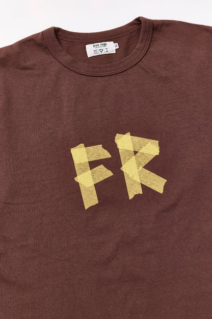 "TAPE PEACE SYMBOL" リサイクルコットンTee／ALL WE NEED IS PEACE