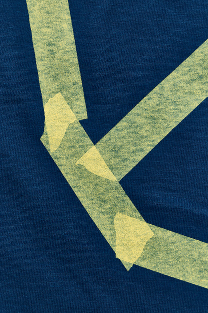 "TAPE PEACE SYMBOL" リサイクルコットンTee／ALL WE NEED IS PEACE