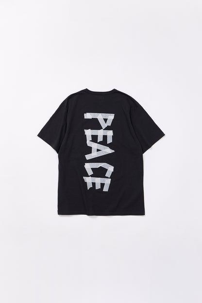 "TAPE PEACE LOGO" リサイクルコットンTee／ALL WE NEED IS PEACE