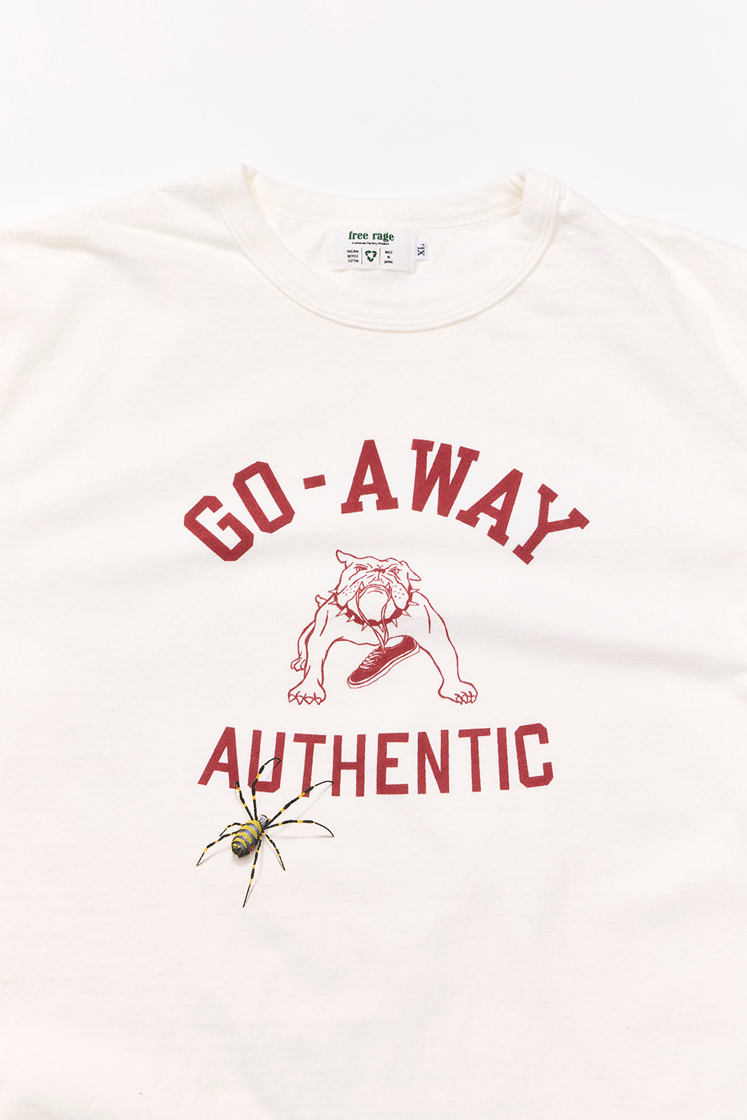 【予約商品】"クモ"   職人Tee   -GO AWAY ver,-