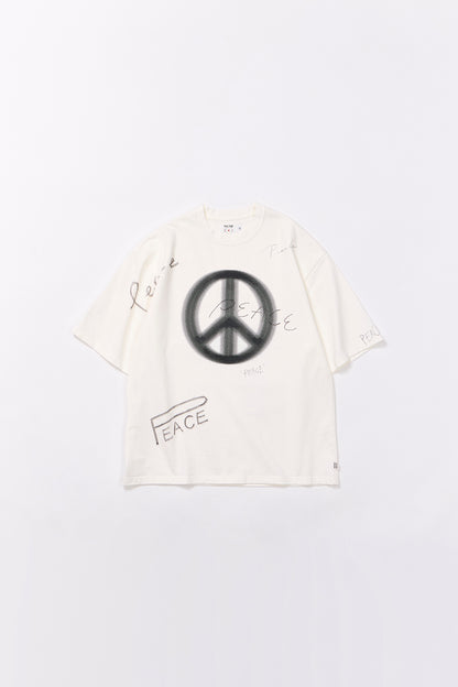 "Drawing Paint" ラフ&amp;タフ半袖Tシャツ／ALL WE NEED IS PEACE