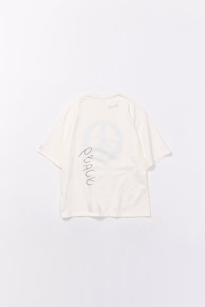 "Drawing Paint" ラフ&amp;タフ半袖Tシャツ／ALL WE NEED IS PEACE