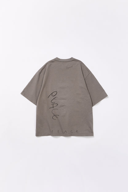 "Drawing Paint" ラフ&amp;タフ半袖Tシャツ／ALL WE NEED IS PEACE