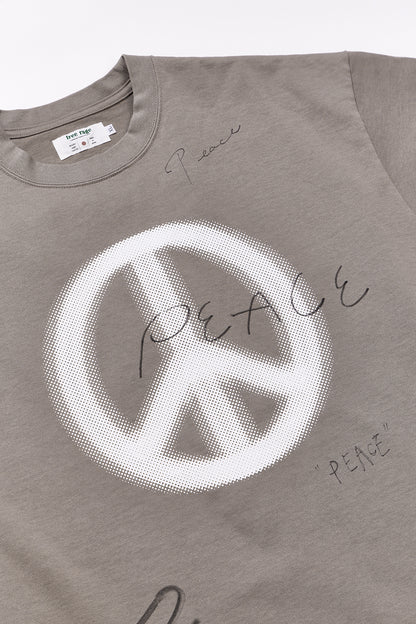 "Drawing Paint" ラフ&amp;タフ半袖Tシャツ／ALL WE NEED IS PEACE