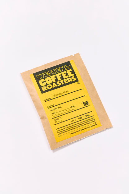 "WESTEND COFFEE ROASTERS" リサイクルコットンTee (Bread and Coffee ver,)