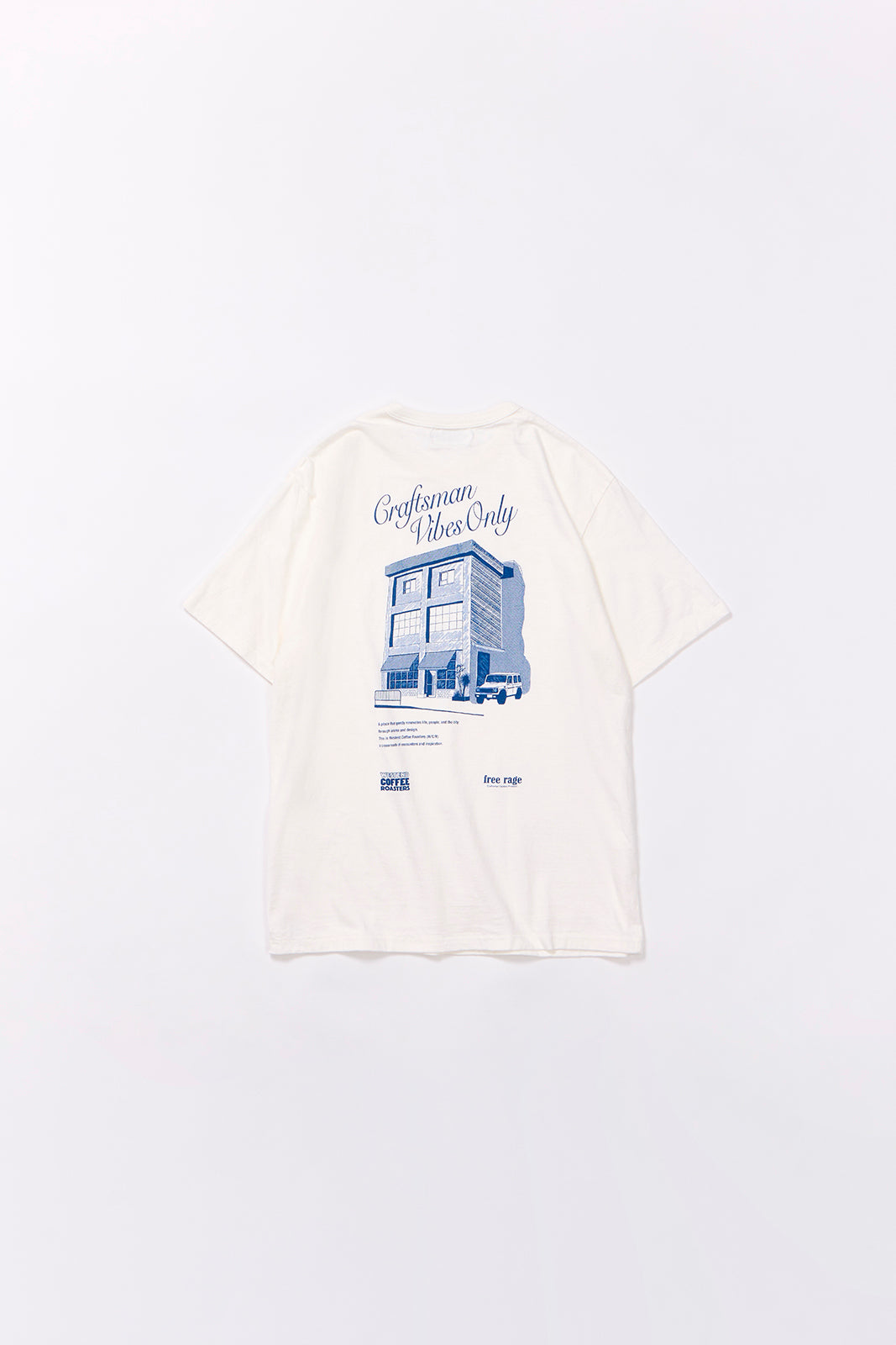 "WESTEND COFFEE ROASTERS" リサイクルコットンTee (Building ver,)