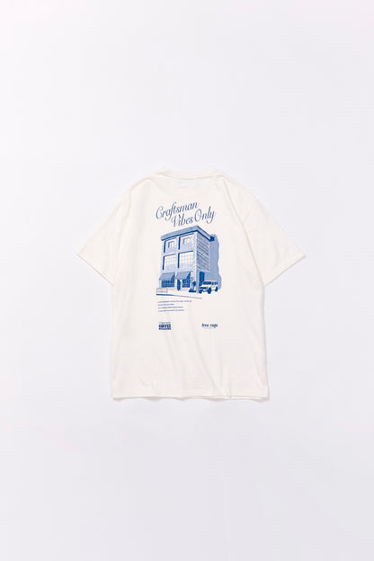 "WESTEND COFFEE ROASTERS" リサイクルコットンTee (Building ver,)