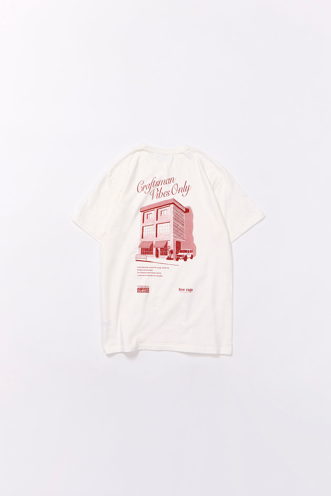 "WESTEND COFFEE ROASTERS" リサイクルコットンTee (Building ver,)