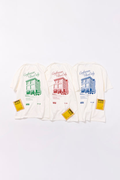 "WESTEND COFFEE ROASTERS" リサイクルコットンTee (Building ver,)