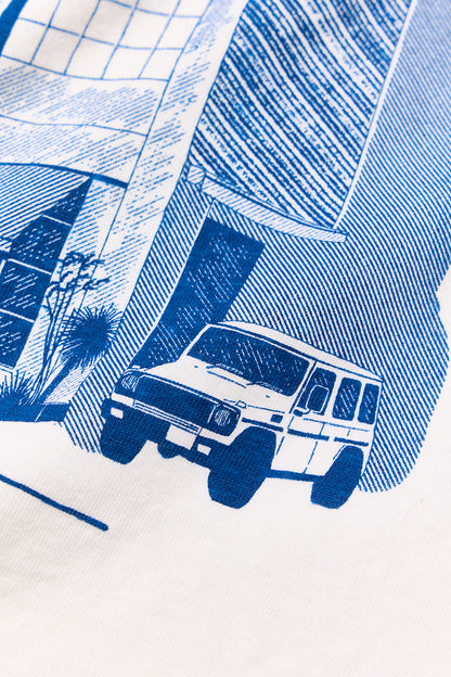 "WESTEND COFFEE ROASTERS" リサイクルコットンTee (Building ver,)