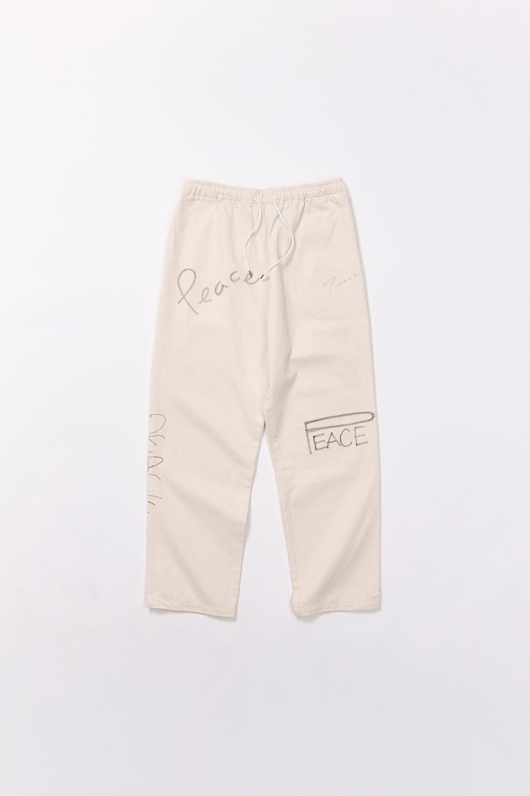 【先行予約商品】"10oz DENIM" ラフ＆タフイージーパンツ -Hand Paint-／ALL WE NEED IS PEACE