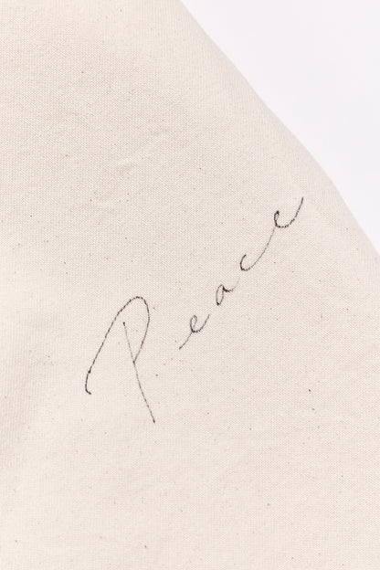 【先行予約商品】"10oz DENIM" ラフ＆タフイージーパンツ -Hand Paint-／ALL WE NEED IS PEACE