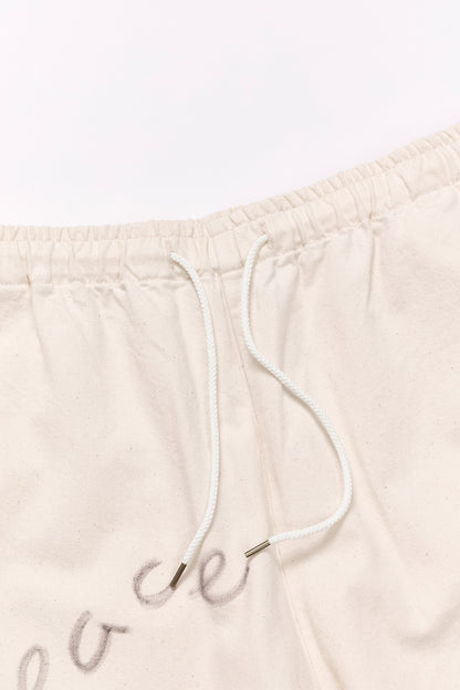 【先行予約商品】"10oz DENIM" ラフ＆タフイージーパンツ -Hand Paint-／ALL WE NEED IS PEACE