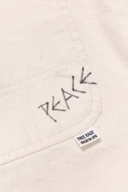 【先行予約商品】"10oz DENIM" ラフ＆タフイージーパンツ -Hand Paint-／ALL WE NEED IS PEACE